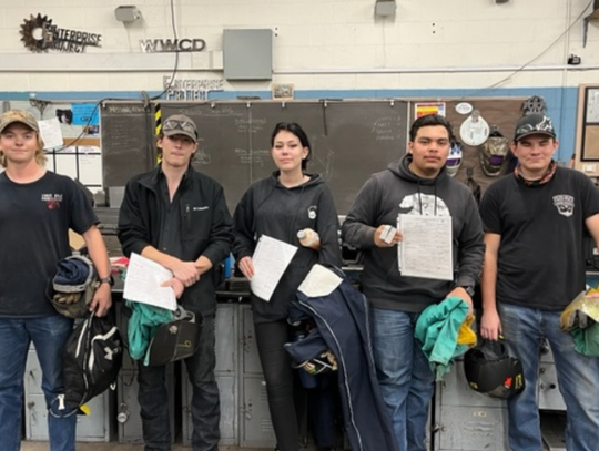5 Fernley High students receive welding certificates