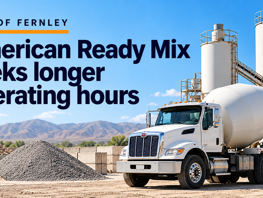 American Ready Mix seeks longer operating hours