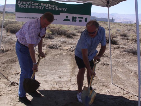 Battery recycling company breaks ground on Fernley facility