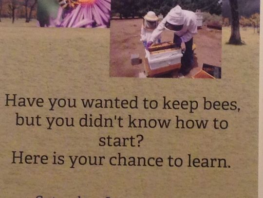 Beginning Beekeepers Workshop scheduled Jan. 28