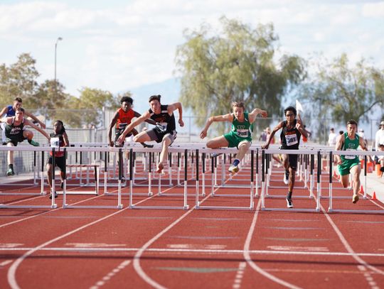 Bernardo’s hurdles title highlights State meet for Fernley track team