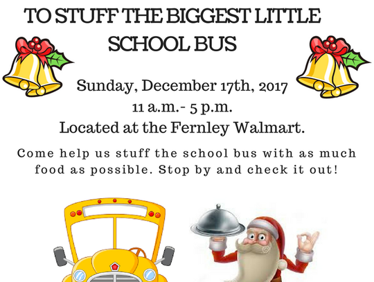 Biggest Little Radio hosts Stuff the School Bus