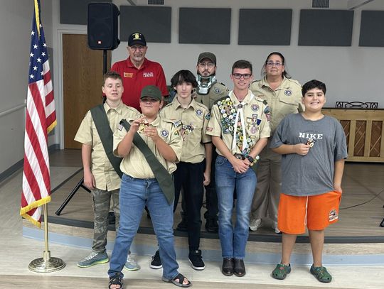 Boys Scout Troop working to rebuild under new sponsorship by American Legion Post 37