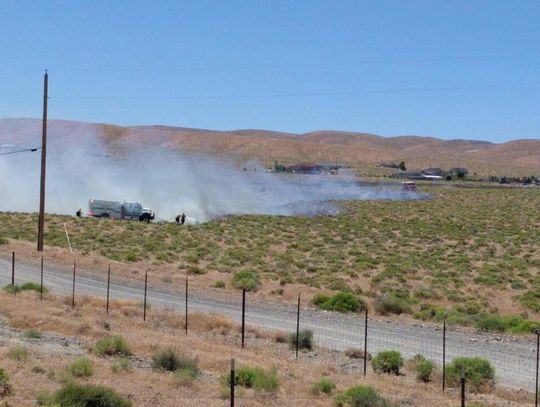 Brush fire burns 22 acres