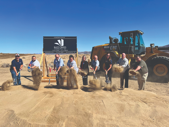 Buzz Oates Breaks Ground on Nevada Commerce Center in Fernley, Nevada.&nbsp;