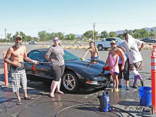 Car Wash benefit for Wreaths Across America and WWII Western Front tour