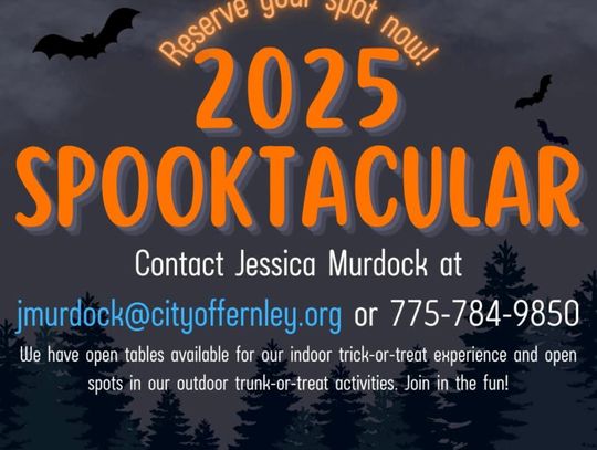 City looking for sponsors and volunteers for Spooktacular