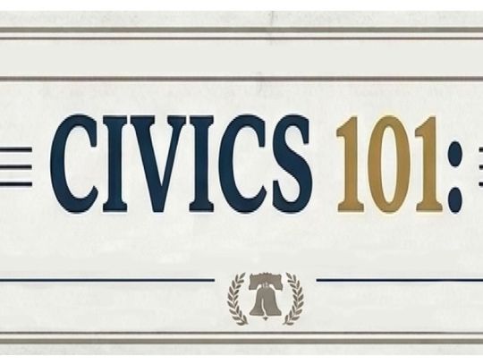 Civics 101: Knowledge is power — learn, engage, vote.