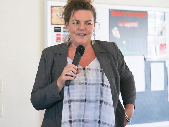 Dahl speaks to Ambassadors Tuesday morning