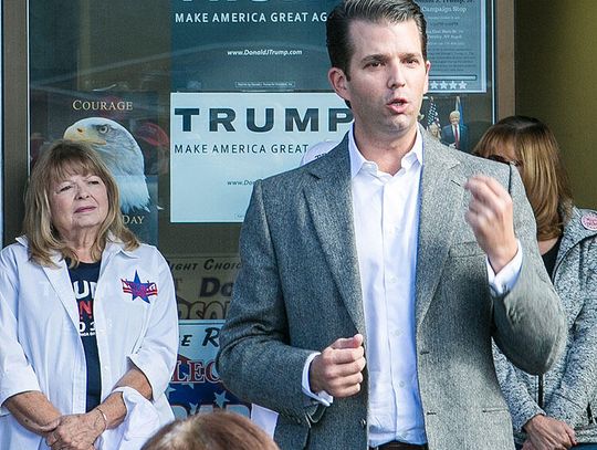 Donald Trump Jr. visits Fernley Oct 18