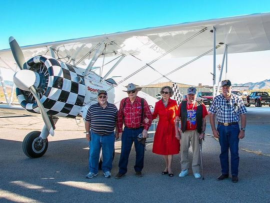 Dream Flights take vets, seniors back in time