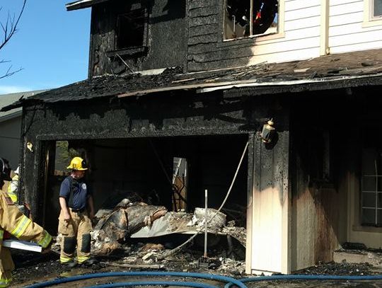 Family loses home to fire