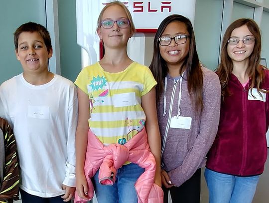 Fernley area Gifted, Talented and Acceleration students tour Tesla Gigafactory