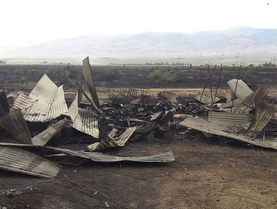 Fernley businessman loses home to wildfire