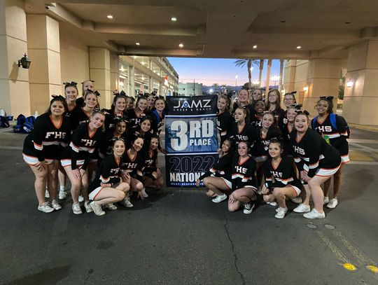 Fernley cheerleaders take third in national competition