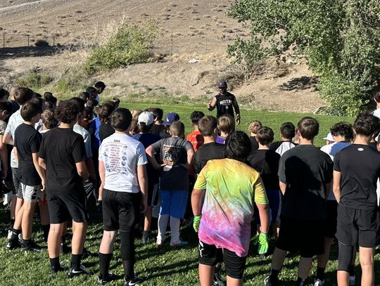 Fernley football cultivates next generation with high school-led youth camp