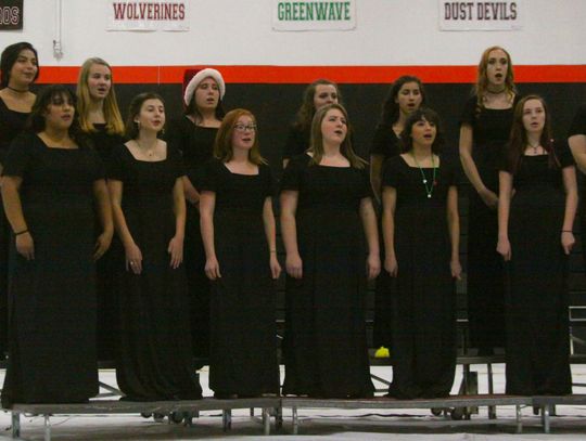 Fernley High School Band and Choir Christmas Concert, Dec. 20
