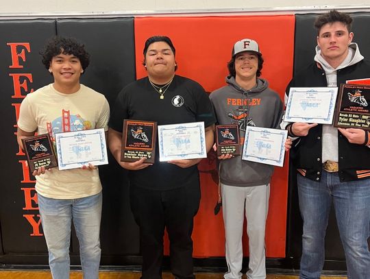 Fernley High School football postseason honors