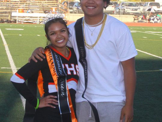 Fernley High School Homecoming Queen and King