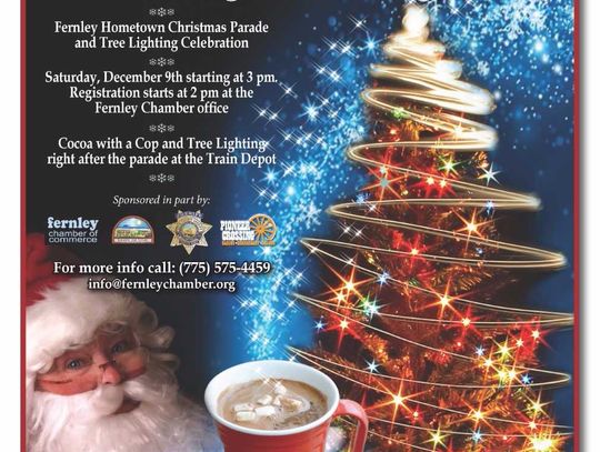 Fernley Hometown Christmas events scheduled for Dec. 9