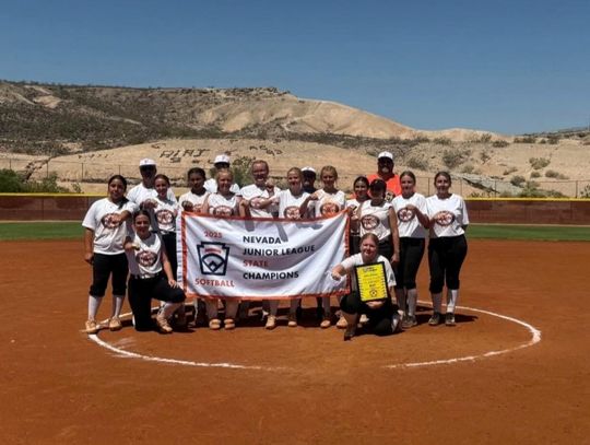 Fernley Juniors win softball state championship