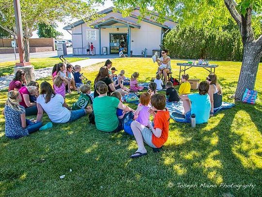 Fernley Library reads to babies