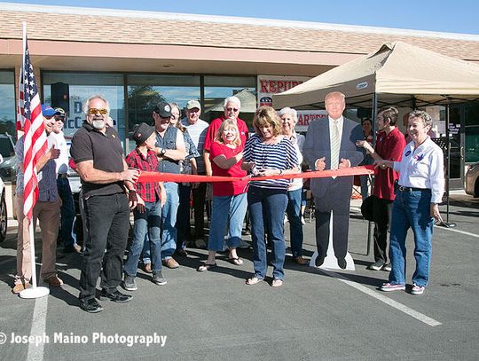 Fernley Republicans celebrate opening of new campaign office