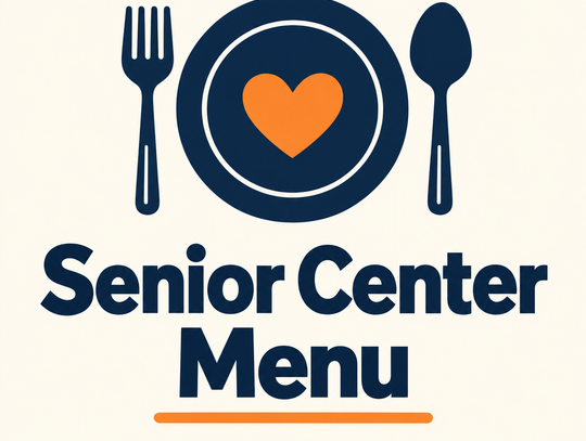 Senior Center Menu graphic
