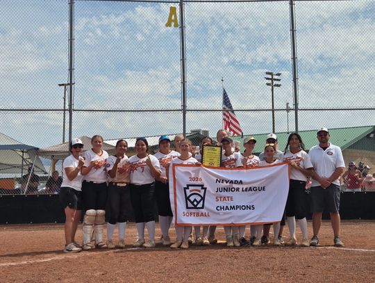 Fernley Softball Little League Juniors win second consecutive state championship