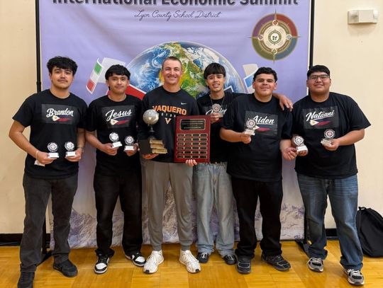 Fernley students win overall award at LCSD Economic Summit