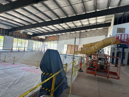 Fernley Swimming Pool roof project still on schedule despite structural surprises, pump delay