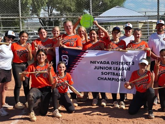 Fernley wins third straight District 3 Juniors softball championship
