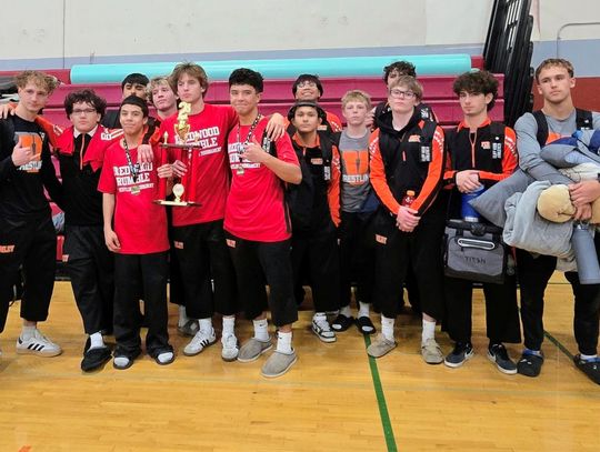 Fernley wrestlers finish 2nd in Redwood Rumble