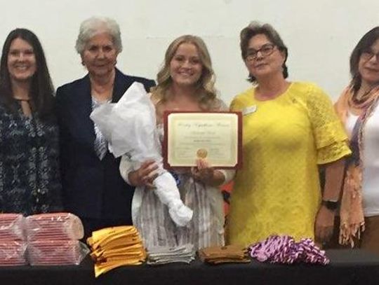 FHS grad Miller receives Fernley Republican Women Scholarship