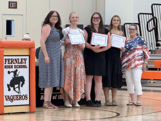 FHS grads Van Wickler, Irwin and O’Neill awarded FRW Scholarships