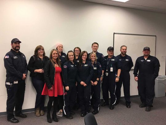 Fifteen Care Flight staff earn “Wings” for advanced care capabilities