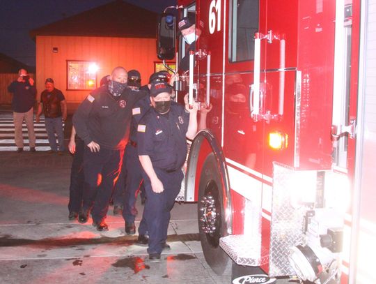 Fire Department celebrates new fire engines