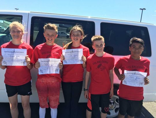 FIS 6th grade boys win Sagebrush track championship, 6th grade girls second