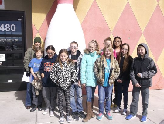 FIS students rewarded with bowling outing