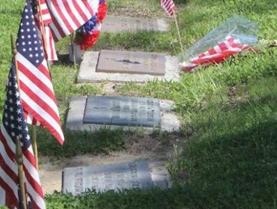 Flag Placement Day following social distancing guidelines at veterans cemeteries