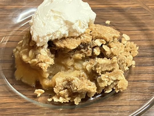 Food For Thought - Autumn Apple Crisp