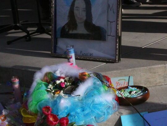 Hundreds gather to celebrate Naomi Irion's life