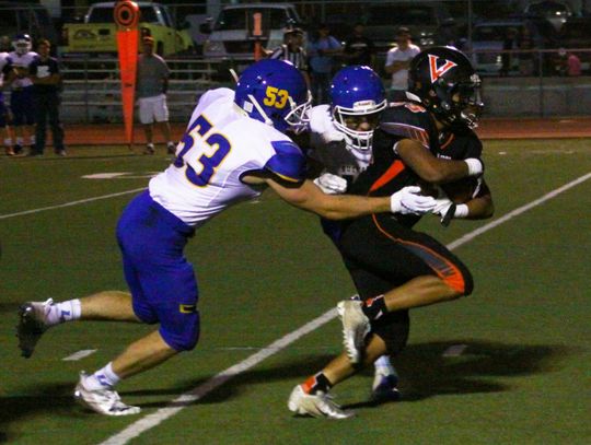 Interception seals first win for Vaqueros