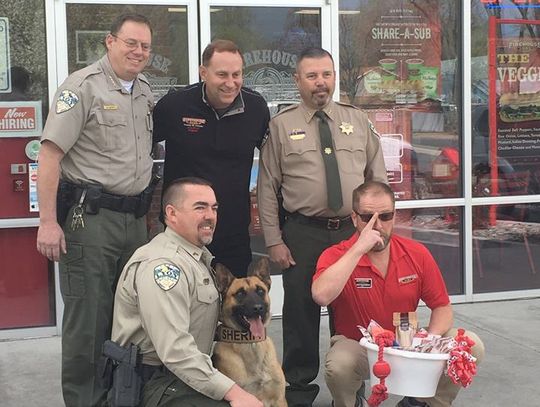 LCSO receives grant from Firehouse Subs