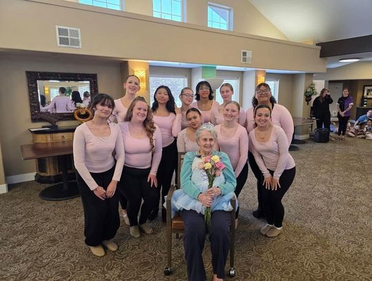 Local Ballet Students Perform for Fernley Senior
