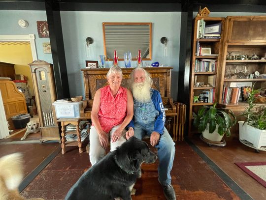 Local home made of heart and steel