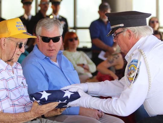 Long-forgotten veterans receive military service