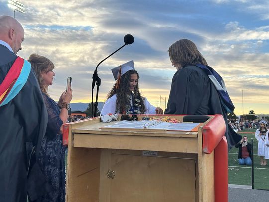Lyle joins Mother and Uncle with 13 years of perfect attendance
