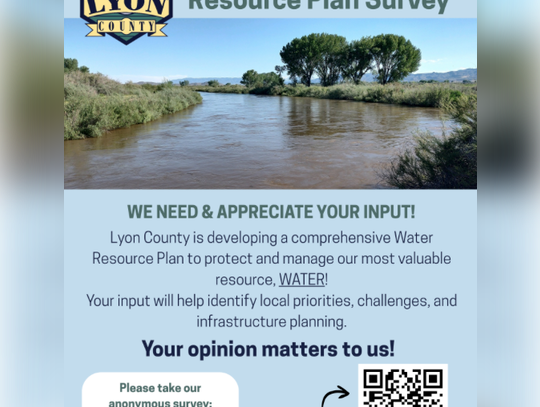 Lyon County Invites Community Input on Water Resource Plan