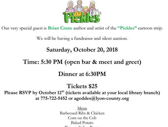 Lyon County Library Benefit